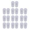 DGFJY 10 Pairs Push-in Eyeglass Nose Pads Soft Silicone Air Cushion Glasses Replacement Nosepad Anti-Slip Nose Bridge Pads Kit Anti-Slip Air Chamber, Big view 1