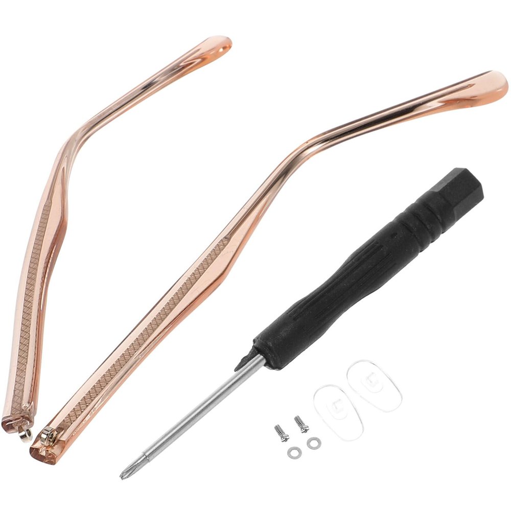 FOMIYES 1 Pair Glasses Temple Arms Replacement for Eyeglasses Repair Accessory Kit Stable and Comfortable for Glasses Sunglasses