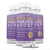 (3 Pack) Ultra Fast Pure Keto Boost Pills 1275MG New & Improved Formula Contains Apple Cider Vinegar Extra Virgin Olive Oil Powder Green Tea Leaf 180 Capsules view 1