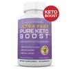 (3 Pack) Ultra Fast Pure Keto Boost Pills 1275MG New & Improved Formula Contains Apple Cider Vinegar Extra Virgin Olive Oil Powder Green Tea Leaf 180 Capsules view 2
