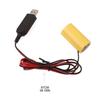 DGFJY USB Power Converter DCBuck Eliminators Replace 4pcs 1.5V LR14 C Connect for LED Light Power Supply Cable view 3