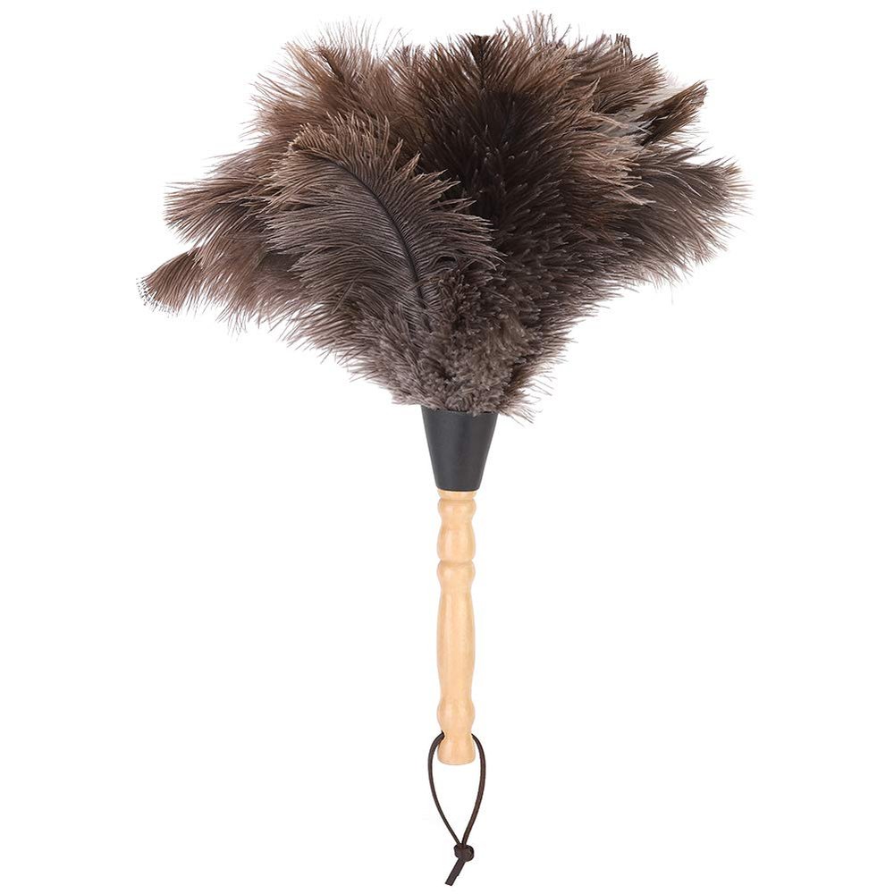 Duster Reusable Anti Static Duster Multipurpose Tool with Wooden Handle