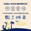 SunSip Prebiotic Soda by Health-Ade, Better-for-You Soda Swap, Beverage with Vitamins and Minerals, Naturally Sweetened with 5g of Sugar, Strawberry Vanilla, 11.5 oz (12 Pack) view 3