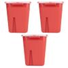 AmeriCan Goods 3/Pk Biohazard Sharps Container 2 Gallon Professional Medical Durable Sharps Waste Bag Needle and Syringe Disposal view 4