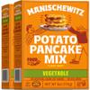 Manischewitz Vegetable Potato Pancake Mix, 6oz (2 Pack) | Gluten Free | No MSG | Traditional Style Potato Latke Mix view 1