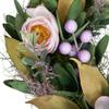 Northlight Artificial Mixed Floral and Greenery Spring Wreath, 13", Purple view 4