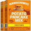 Manischewitz Sweetened Potato Pancake Mix, 6oz (2 Pack) | Gluten Free | No MSG | Traditional Style Potato Latke Mix view 1