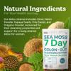 Atlantic Naturals Sea Moss 7-Colon Cleanse Powder | Formulated with Psyllium Husk, Fiber, & Senna Powder | Supports Immune & Gut Health for Women & Men, Pineapple Flavor Drink Mix, 14 oz view 4