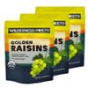 Wilderness Poets, Organic Golden Raisins - 2 Pound (Pack of 3) - No Added Sugar - Bulk Dried Fruit (6 Pound - 96 Ounce) view 1