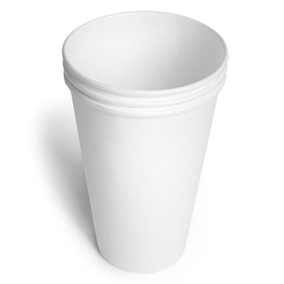 500 Pack 16oz Disposable Paper Coffee Cups Hot Beverage Cups Paper Cups Coffee Cups White Disposable Cups, To Go Hot Cups for Coffee Disposable Cups Disposable White Cups (16oz - 500 pack)