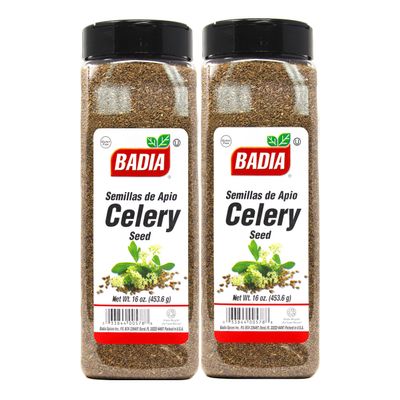 Badia Whole Celery Seed, 16 oz - Palatize Pack of 2