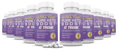 (10 Pack) Ultra Fast Pure Keto Boost Extreme Keto Pills 1675MG New & Improved Formula Contains Apple Cider Vinegar Extra Virgin Olive Oil Powder Green Tea Leaf 600 Capsules
