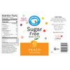 Hypothermias Sugar Free Syrup for Snow Cone, Shaved Ice, Drinks - Pint (16 fl oz) - Made with Organic Monk Fruit and Non-GMO Organic Erythritol - BPA-Free Plastic Bottle (Peach) view 2
