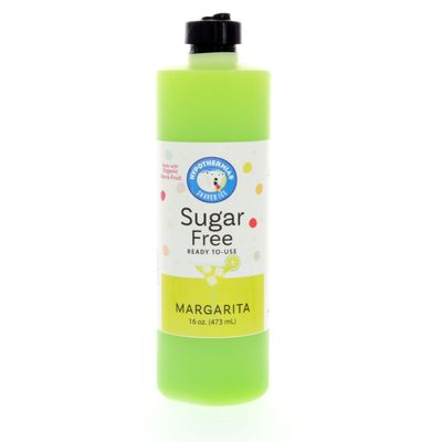 Hypothermias Sugar Free Syrup for Snow Cone, Shaved Ice, Drinks - Pint (16 fl oz) - Made with Organic Monk Fruit and Non-GMO Organic Erythritol - BPA-Free Plastic Bottle (Margarita)