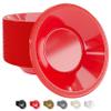 Exquisite Party Solids 12 Oz Red Plastic Bowls Disposable Bowls for Hot Food Soup 100 Pcs - For Soup, Salad, Cereal, Desserts & Party Supplies view 1