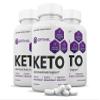 Justified Laboratories (3 Pack Optinal Max Keto Pills 1275MG New & Improved Formula Contains Apple Cider Vinegar Extra Virgin Olive Oil Powder Green Tea Leaf 180 Capsules view 1