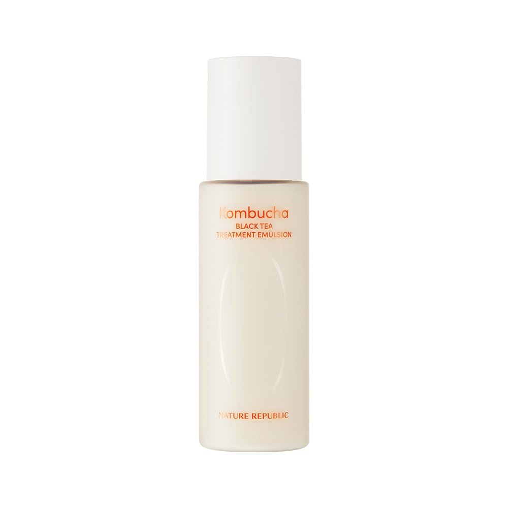 Nature Republic Kombucha Black Tea, Treatment Emulsion 82%, 1 Count