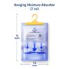 Dry & Dry 2 Packs [Net 7 Oz/Pack] Moisture Absorbers for Home, Basement & Bedroom - Small Dehumidifiers view 2