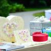 Amosfun Wedding Packing Box Heart Shaped Storage Container 9X7X3.5 Inches Red Paper Box for Wedding Party Favors Candy and Birthday Presents view 4