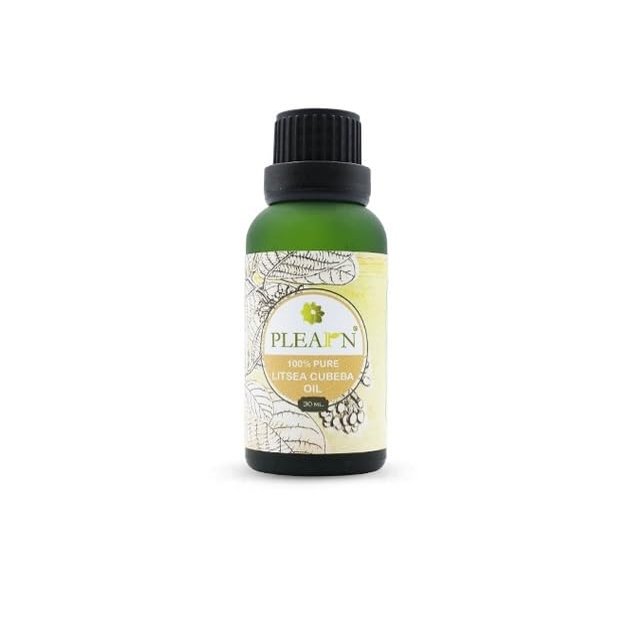 PLEARN 100% Essential Oil, Litsea Cubeba Oil Scent, 30 ml
