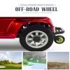 4 Wheel Scooters Portable Scooter, Electric Powered Wheelchair Device 330 Lb Capacity, Long-Distance Mobility Scooter, Comfort Seating, LED Illumination - 12.4-Mile Capacity view 2