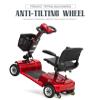 4 Wheel Scooters Portable Scooter, Electric Powered Wheelchair Device 330 Lb Capacity, Long-Distance Mobility Scooter, Comfort Seating, LED Illumination - 12.4-Mile Capacity view 3