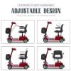 4 Wheel Scooters Portable Scooter, Electric Powered Wheelchair Device 330 Lb Capacity, Long-Distance Mobility Scooter, Comfort Seating, LED Illumination - 12.4-Mile Capacity view 4