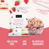 Safe + Fair Food Company Plant-Based Gourmet Strawberry Flavored Popcorn - Strawberry Shortcake Drizzled Kettle Corn Popcorn - Non-GMO + Gluten-Free Snacks,5.5oz view 2