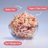 Safe + Fair Food Company Plant-Based Gourmet Strawberry Flavored Popcorn - Strawberry Shortcake Drizzled Kettle Corn Popcorn - Non-GMO + Gluten-Free Snacks,5.5oz view 3