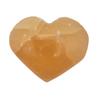 Crystal Joys Orange Selenite Hearts 2.5" view 1