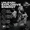 AFTERDARK INHUMAN Pre-Workout Powder, Enhanced Mind-Muscle Connection, Sustained Energy, Potent Nootropic Blend, Vegan, Gluten-Free, Soy-Free, 400mg Caffeine, No Crash, Watermelon view 2
