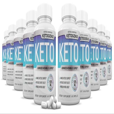 (10 Pack) Ketogenix Keto Pills 1275MG New & Improved Formula Contains Apple Cider Vinegar Extra Virgin Olive Oil Powder Green Tea Leaf 600 Capsules