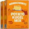 Manischewitz Potato Kugel Mix, 6oz (2 Pack) Gluten Free, No MSG, Traditional Style Potato Latke Mix view 1