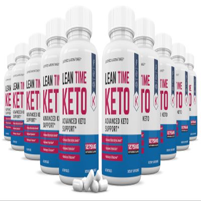 (10 Pack) Lean Time Keto Pills 1275MG New & Improved Formula Contains Apple Cider Vinegar Extra Virgin Olive Oil Powder Green Tea Leaf 600 Capsules