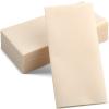 50-Pack Disposable Linen-Feel Caramel Napkins, 12" x 17" Cloth-Like Paper Dinner Napkins For Wedding, Bathroom, Party Or Event view 1