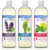 Natural Flower Power - Plant-Derived Dish Soap - Sulfate-Free, Bio-Based, pH-Balanced, Vegan Cleaning Supplies - Variety Pack - Lavender + Lemongrass + Peppermint & Lemon - 3 x 16 oz view 1