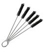 SnowTree - 5 Pack Fan Tip Nylon Bristle Cleaning Brush for Glass Pieces - Anti Scratch Fan Tip to Protect Glass Surfaces and Tubes view 1