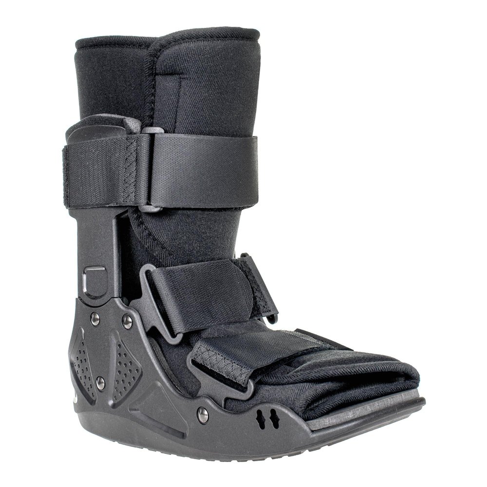 McKesson Low-Top Non-Air Walker Boot, Ankle Sprains and Fractures, Lightweight, Medium, 1 Count