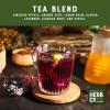 Hibiscus Zest Tea Loose Leaf, by Herb Co, Caffeine-Free Citrus & Floral Blend with Lavender, Orange Zest & Licorice Root, 1/4 lb view 3
