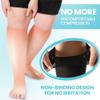Bariatric Socks Extra Wide, Extra Wide Socks for Swollen Feet, Diabetic and Lymphedema, Non-Binding - 2 Pairs view 4