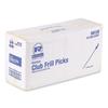 AmerCareRoyal Cellophane-Frill Wood Picks, Bamboo, 4-inch Assorted, 10,000/Carton (R812B) view 3