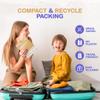 Ambica Travel Laundry Detergent Sheets, Plant-Based Laundry Soap for Fresh Clothes, Hypoallergenic & Free from Harsh Chemicals, Perfect for Sink or Washer Cleaning Solutions. 30 Sheets up to 60 Loads view 4