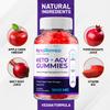 (2 Pack) Keto Ripped ACV Gummies - Advanced Formula Ripped Keto + ACV Gummies Apple Cider Vinegar Ripped ACV Gummies Dietary Supplement Reviews Extra Strength (120 Gummies) view 4