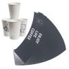 50 Pcs Coffee Cup Sleeves Adjustable Paper Cup Jacket Disposable Cup Heat Insulating Cover Hot Drink Holder for 10oz-20oz Paper Cups view 1