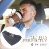 50 Pcs Coffee Cup Sleeves Adjustable Paper Cup Jacket Disposable Cup Heat Insulating Cover Hot Drink Holder for 10oz-20oz Paper Cups view 4