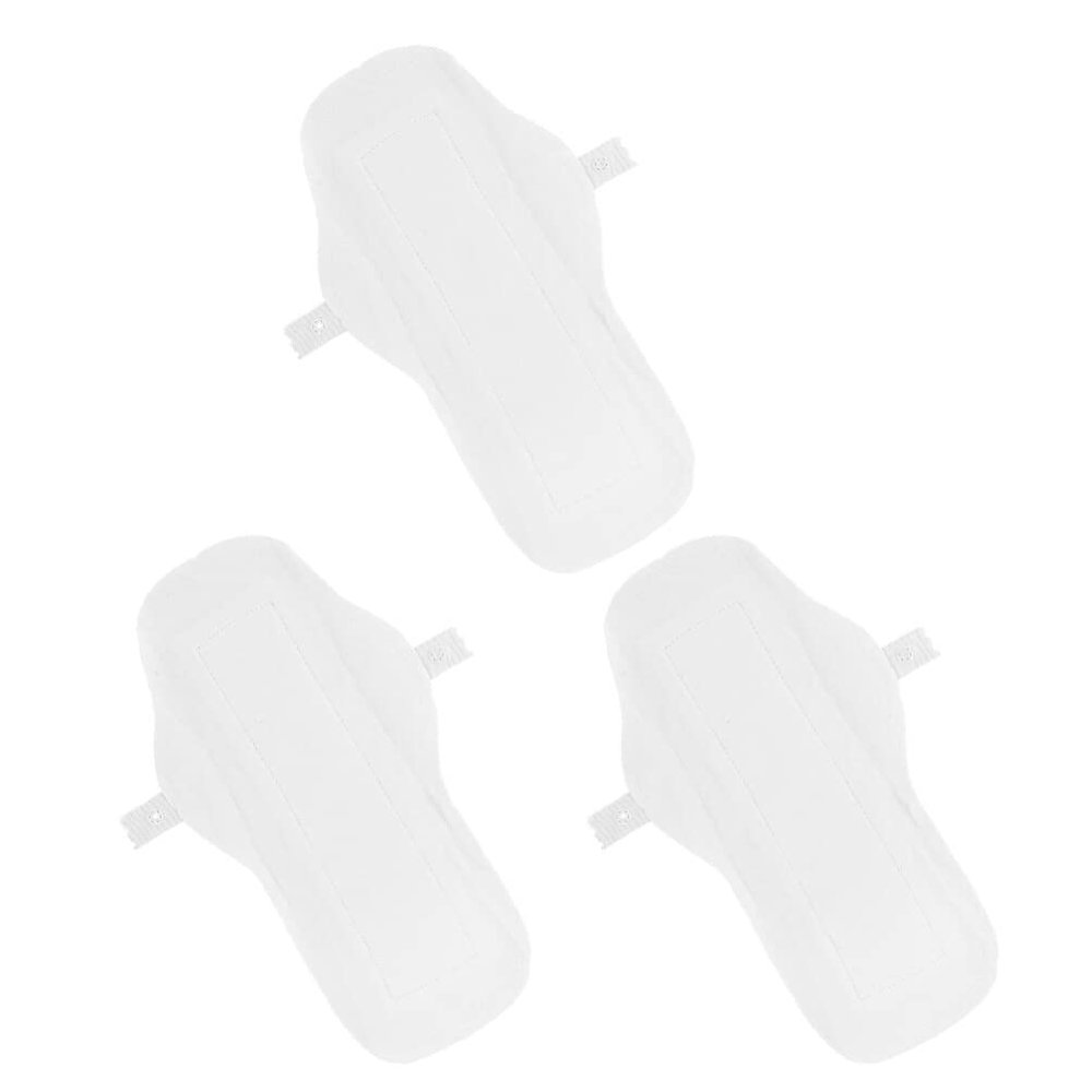 Beaupretty Reusable Menstrual Pads Cotton Sanitary Napkin Set Small Light Period Protection Easy to Clean