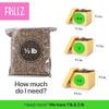 FRILLZ by DECOfill Crinkle Cut Paper Shred Filler (1 LB) for Baskets, Gifts, Packing and Protecting your Birthday, Weddings, Anniversary, Valentines Day, and other gifts (White) view 2