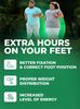 220+ lbs Plantar Fasciitis High Arch Support Insoles Men Women - Flat Feet Orthotic Inserts Standing All Day - Work Boot Shoe Insoles - Shoe Sole Flat Foot Heavy Men view 4