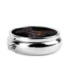 Mystery Butterflyround Pill Box, 3 Compartments Round Pill Box Organizer for Purse Or Pocket, Portable Travel Pill Box view 3