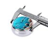 Deep Sea Whalesround Pill Box, 3 Compartments Round Pill Box Organizer for Purse Or Pocket, Portable Travel Pill Box view 4